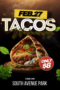 Sort Taco Event Poster Template