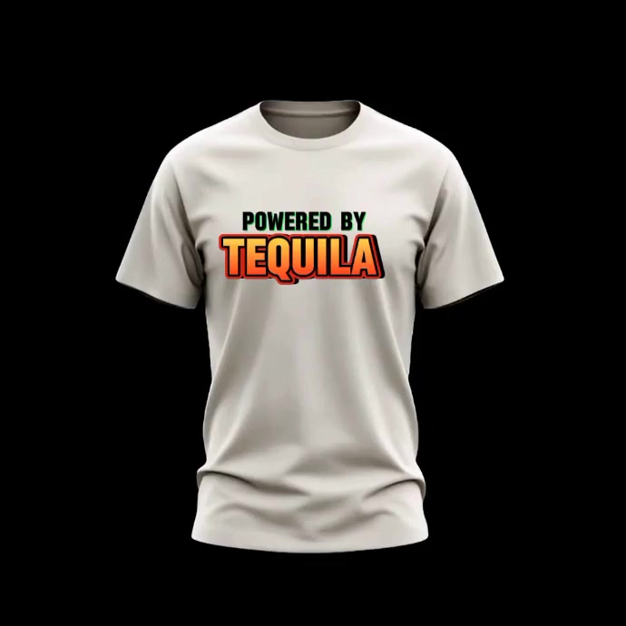 Black Tequila T-shirt  Instagram Post template