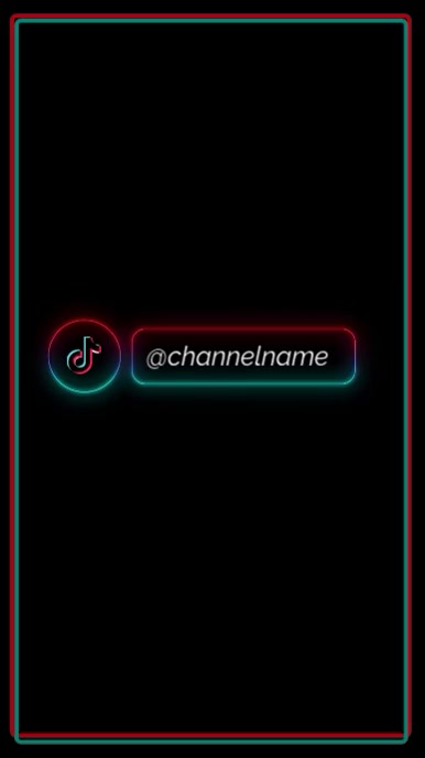 Black Tiktok Intro Outro Tiktok Video Template | PosterMyWall