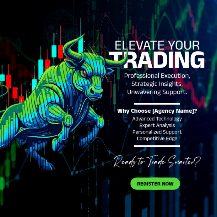Black Trading Promotion Instagram Post Template | PosterMyWall