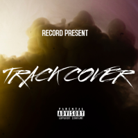 Black Music Track Cover Album Omslag Template