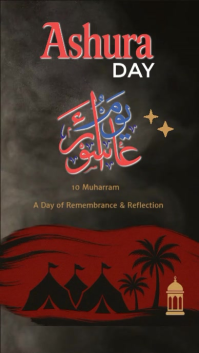 Black Ashura Day Instagram-Reel Template