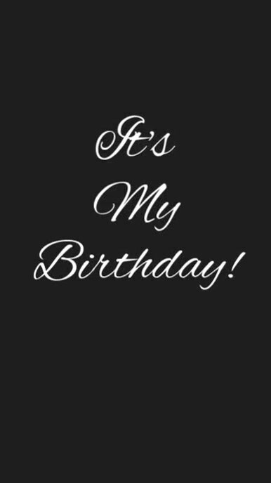 Black Typographic Birthday Countdown Clip Instagram Reel template