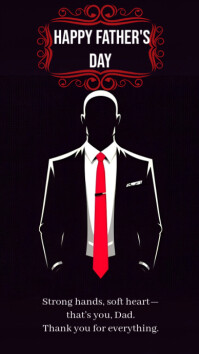 Preto Father's Day Instagram 快拍 Template