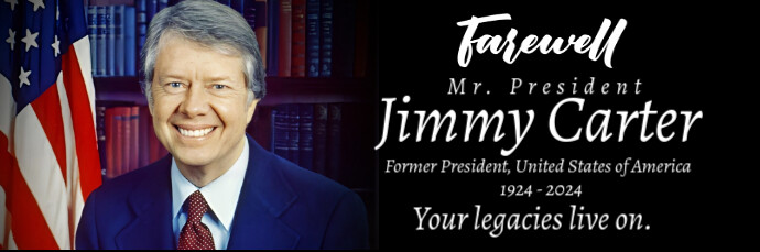 Jimmy Carter  Email Header template