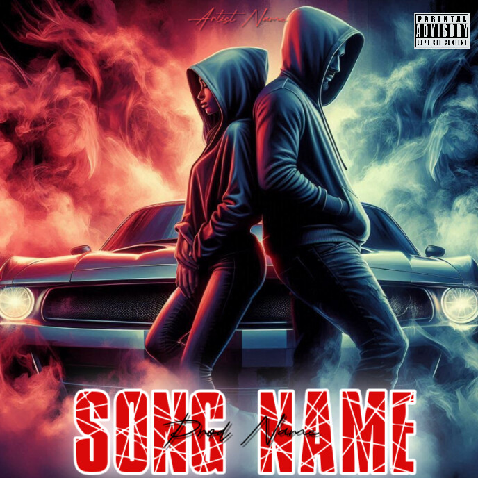 Copy of Black Typographic Mixtape Cover Album Cover | PosterMyWall