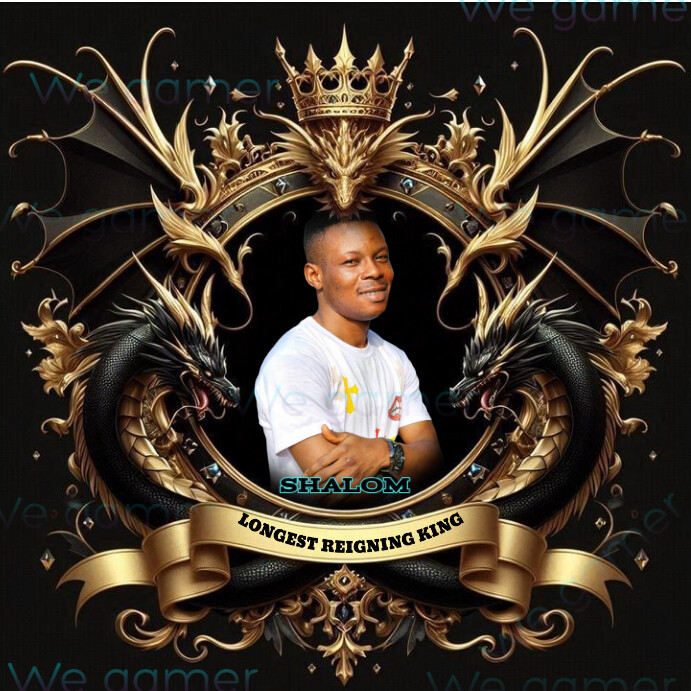 Copy of Black Typographic Throne Instagram Post | PosterMyWall