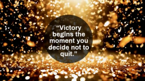 Black Typographic Winning Mindset Motivation Digital Display (16:9) template