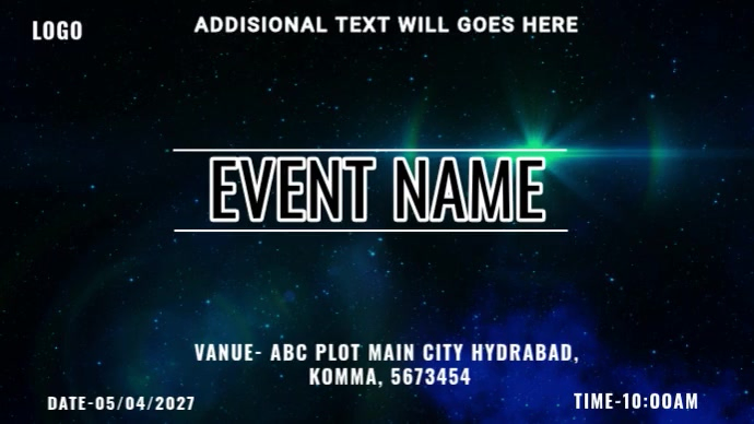 Event Announcement Template | PosterMyWall