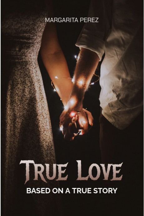 Black Vintage True Love Album Cover Poster  Poster Cartaz template