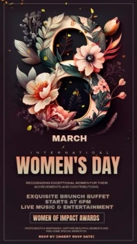 Black Women's Day Instagram Story template