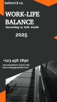 Work life balance Template | PosterMyWall
