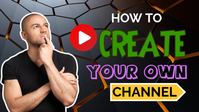 Black Yout Youtube Thumbnail Template | PosterMyWall