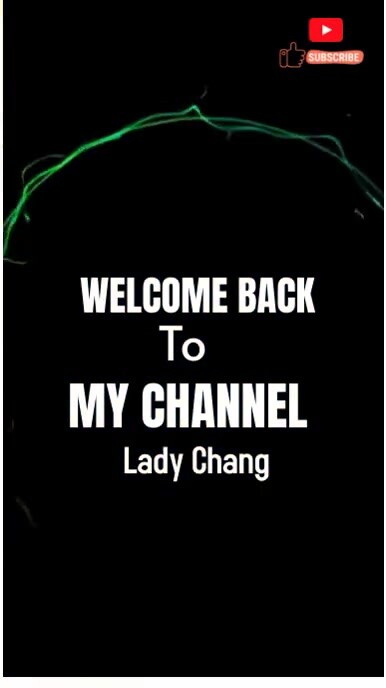 Black YouTube Intro Welcome Back Template Digital Display (9:16)
