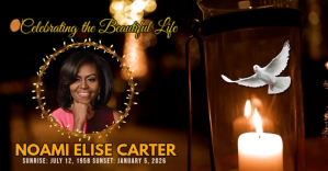 Sort Memorial Celebration Facebook Gedeelde Prent Template