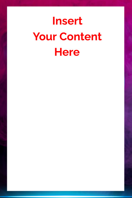 Blank A4 Poster Background Template PosterMyWall
