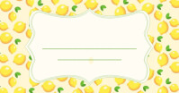 Blank No Text Plain  Lemons Facebook Shared Image template