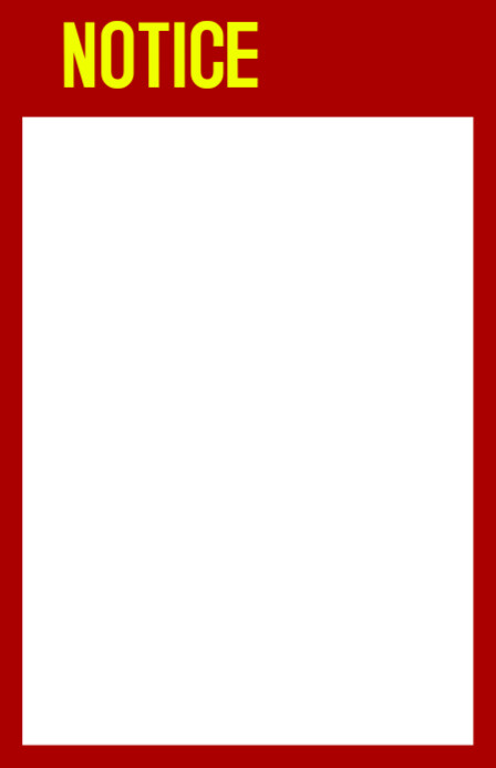 blank notice Template | PosterMyWall