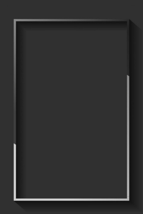 Blank rectangle black abstract frame 海报 template
