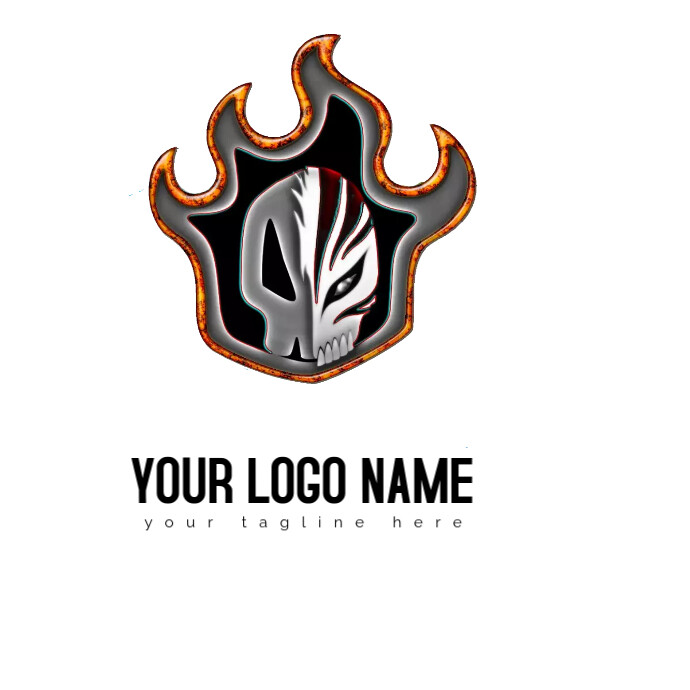 Bleach Anime Logo GIF, Logotyp template