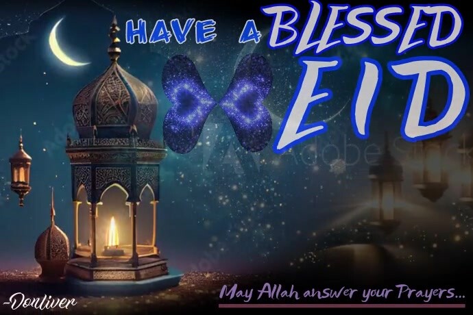 Blessed EID Template | PosterMyWall
