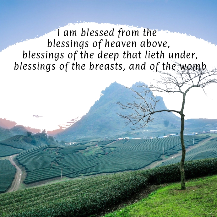 Blessings Declaration Template Instagram Post