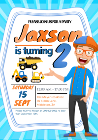 135,010+ blippi birthday Customizable Design Templates | PosterMyWall