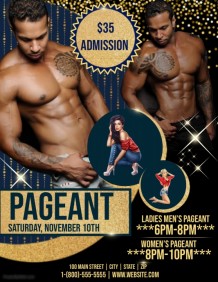 block party flyer template