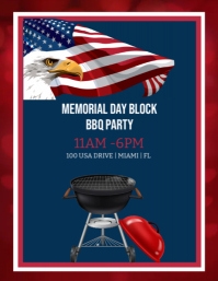 block party flyer templates