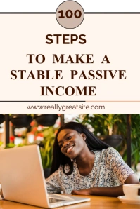 Blog Advertisement  Pinterest Graphic template