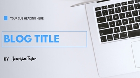 Blog Post Flyer Sample Blog flyer Template | PosterMyWall