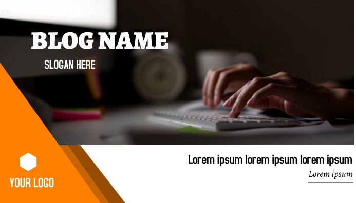 Blog header Template | PosterMyWall