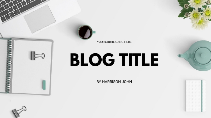 BLOG HEADER Template | PosterMyWall