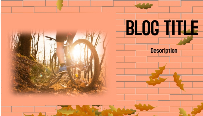 Blog Header ส่วนหัวบล็อก template