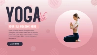 Blog header for yoga template
