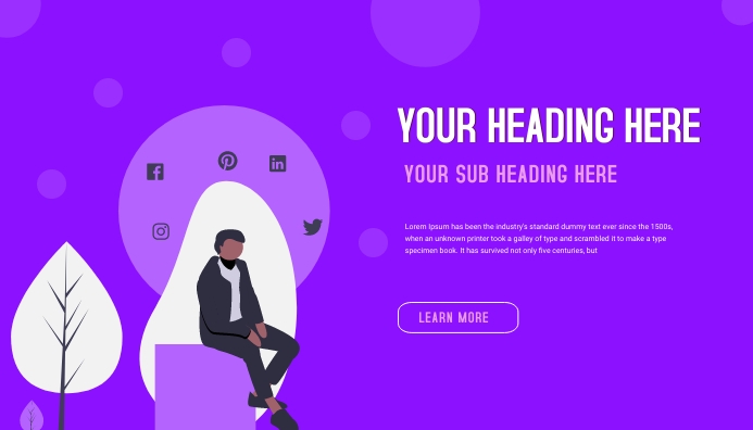 blog header template | PosterMyWall