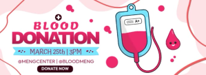 Blood Domation Banner Campaign Couverture Facebook template