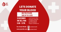 Blood Donation Ads Immagine condivisa di Facebook template