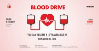 Blood Donation Camp Immagine condivisa di Facebook template