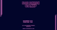 Blood Donation Camp Isithombe Esabiwe ku-Facebook template