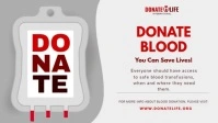 Blood Donation Facebook Cover Video template