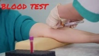blood test En-tête de blog template