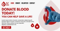 Blood Volunteer ADS Facebook Shared Image template