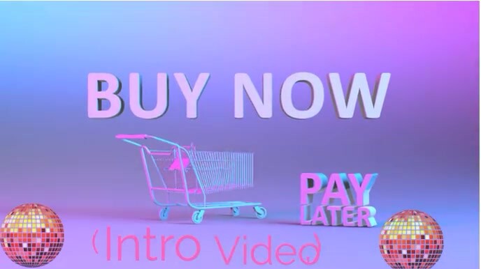 Blue 3d Intro Video  Digital Display (16:9) template