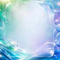 Blå Abstract Background Instagram Post Template
