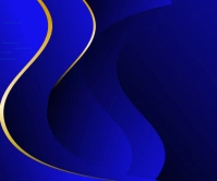 Blue and gold background Rectángulo Grande template