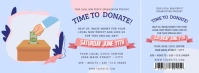 Blue Charity Event Fundraising Template