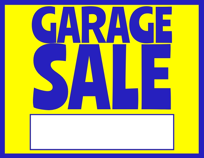 blue-and-yellow-garage-sale-sign-template-postermywall for Free Printable Printable Yard Sale Signs Blue and Yellow Garage Sale Sign Template | PosterMyWall for Free Printable Printable Yard Sale Signs