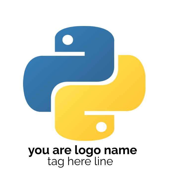 Blue and yellow logo Template | PosterMyWall