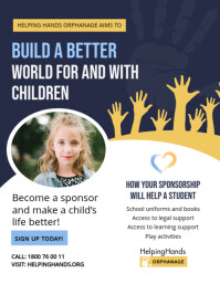 Customizable Design Templates for orphan asylum design | PosterMyWall